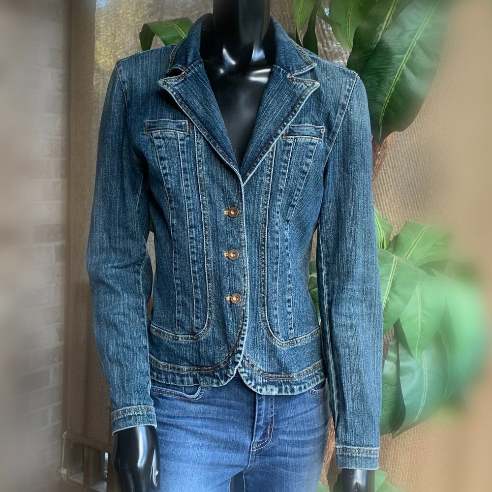 DKNY Jeans Lapel Jacket